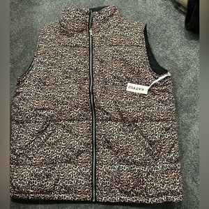 Leopard Print Vest